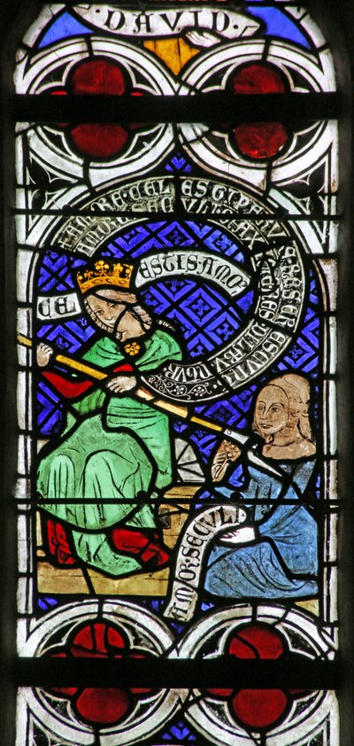 Okno zobrazující Pyschomachia: Láska Božská a pozemská Láska od French School